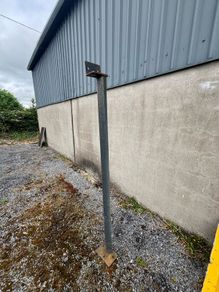 Heavy duty steel beam