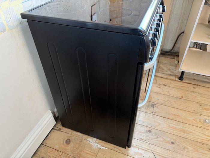 Hotpoint CH60EKKS Kendal 60cm Double Oven Electric Cooker With Ceramic Hob - Black