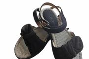 children's black sandals