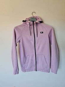Nike nsw modern fleece hoodie Size small Ptp 18" Arctic pink in excellent condition
