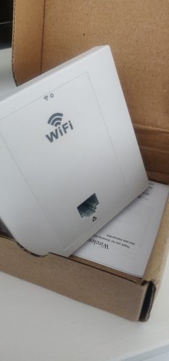 Wall socket access point
