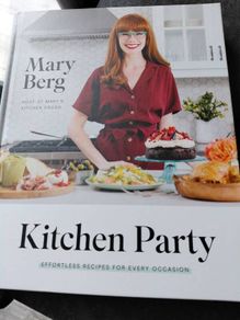 Mary Berg 'kitchen party' cookbook