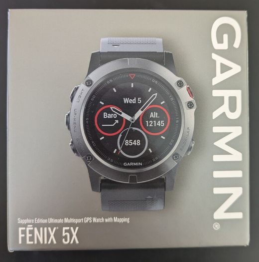Garmin Fenix 5X Sapphire watch