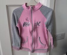 Girls zip up top