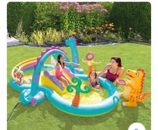 Swimming pool Intex Dinoland Paddling Pool Play Centre (747)
