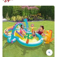 Swimming pool Intex Dinoland Paddling Pool Play Centre (747)