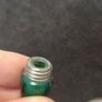 Victorian Antique Bullet Shaped Perfume Bottle circa 1890s Image 5