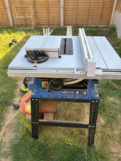 Scheppach HS105 Table Saw with Stand + Freud Blade