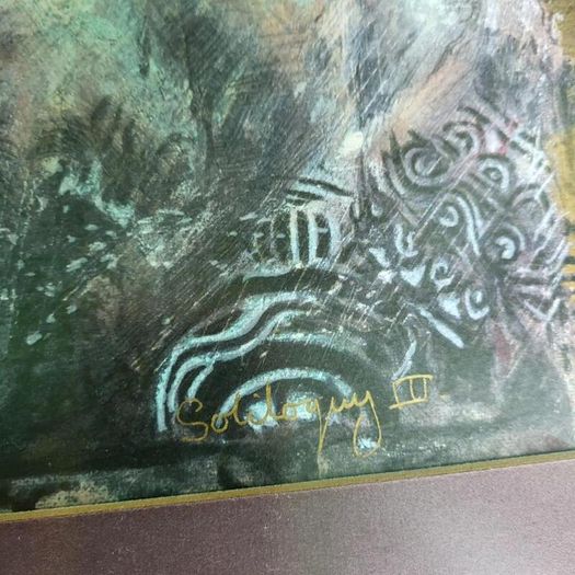 Original, Limited Edition Serigraph - Soliloquy III