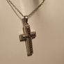 Sterling Silver Solid Cross and Chain Image 6