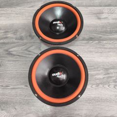 10 inch speakers, bass drivers, subwoofer.