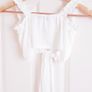 White Ruffle Detail Bralet - Size 4 Image 4