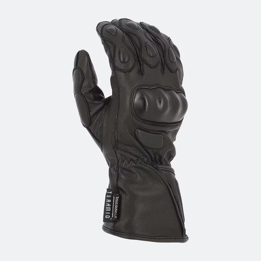 Richa Waterproof Leather Racing Gloves Black - L