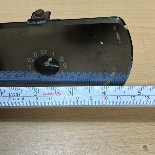 Vintage Car SMITHS Rear View Mirror Clock, Classic Jaguar VW Mini Austin Ford