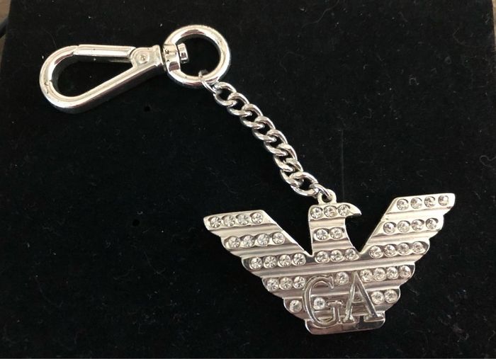Emporio Armani diamonds key ring