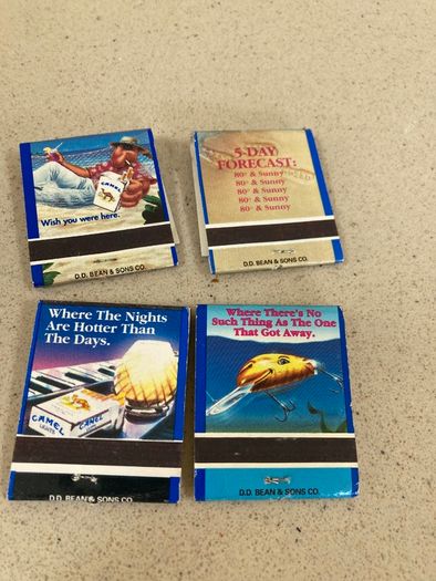 Camel Matches Set Year 1991 American 4
