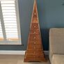Unique Solid Hardwood Pyramid Chest of Drawers Image 9