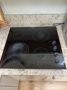 Zanussi 60cm Ceramic Hob Black