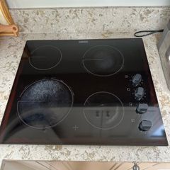 Zanussi 60cm Ceramic Hob Black