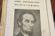 Abraham Lincoln a play by John Drinkwater (school edition)