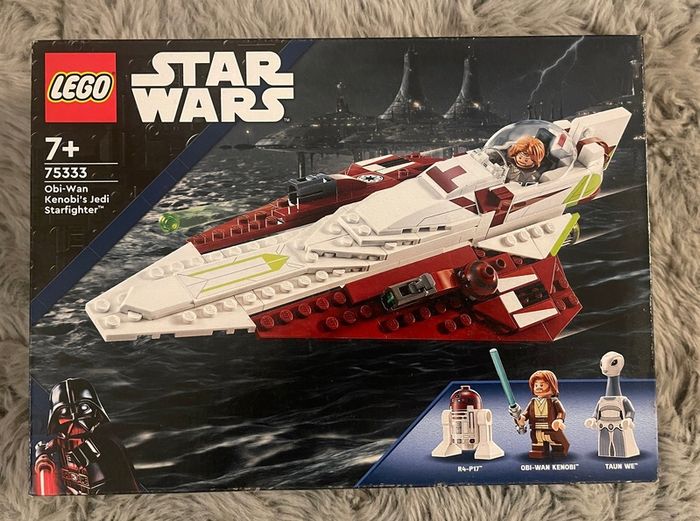 LEGO 75333 STAR WARS Obi-Wan Kenobi's Jedi Starfighter