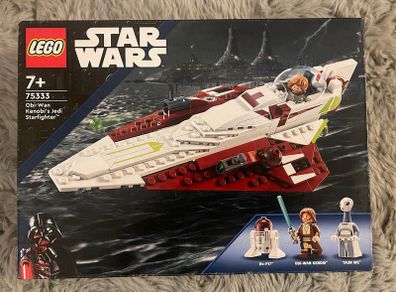 LEGO 75333 STAR WARS Obi-Wan Kenobi's Jedi Starfighter