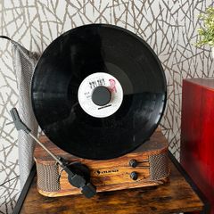 Auna Retro Record Player with BuiltIn Speakers