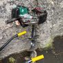 Portable petrol powered hole drilling hand operate Image 2