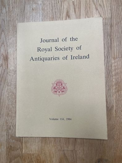 Journal of the Royal Society of Antiquaries of Ireland