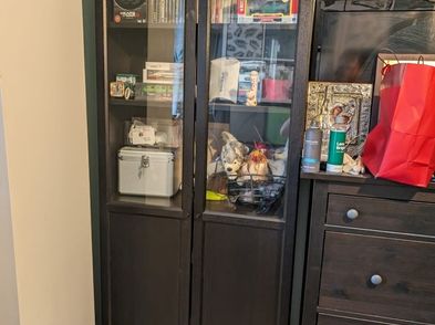 Ikea Bookcase With Glass Doors For Sale in Rathcoole, Dublin from maria ...