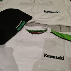 2 t shirts and hat