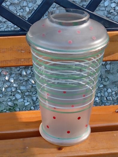 Lovely Vintage Glass Vase