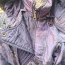 vintage 80s 90s purple irredescent petrol ski jacket Image 7