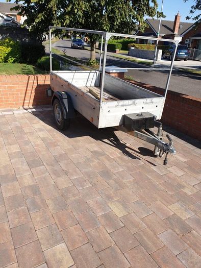 Aluminium trailer 7x4