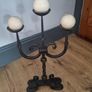 Handmade Cast Iron Candelabra Image 4