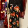 Black Floral Dress Image 2