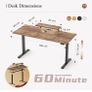 160x60cm, movable monitor stand for Game and Home Office Image 6