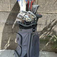 Full set of golf clubs