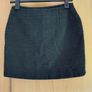 H&M black woven mini skirt . Image 2