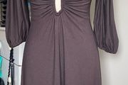 Just Cavalli Dress Chocolate Brown Size 42 (uk10)