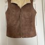 Faux fur gillet Image 4
