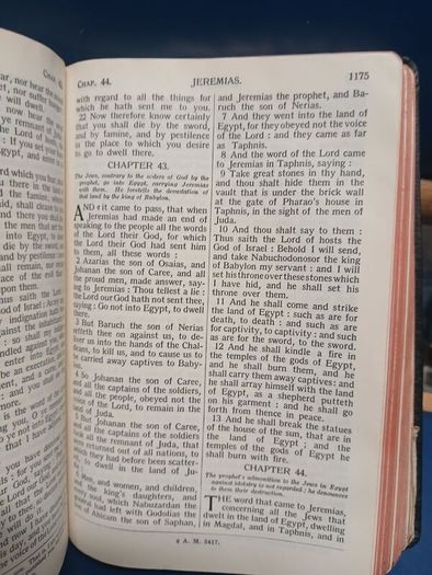 Vintage Douay Bible