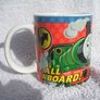 THOMAS & FRIENDS (All Aboard!) - a child's mug featuring Thomas the Tank Engine and Percy (dated 2009) Image 3