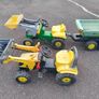 pedal tractors and tipper trailer Image 3