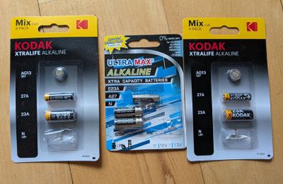 Unused batteries