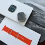 apple  Apple Watch Ultra 2 49mm Titanium Orange Ocean Band 100% battery strap Image 2