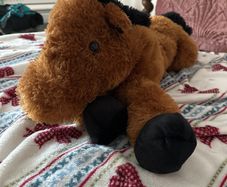 Horse plush