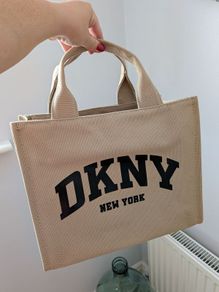 DKNY canvas tote