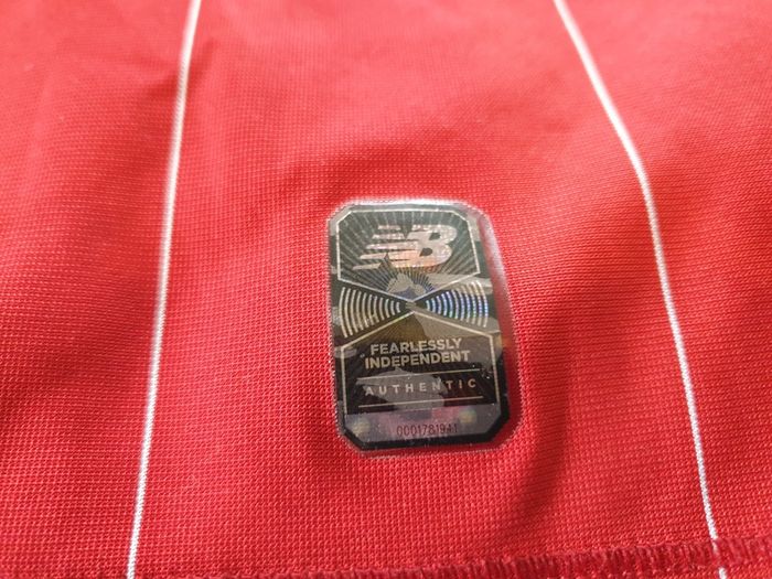 Liverpool Football Club Home Jersey 2019 to 2020 Childrens Extra Large New Balance YXL