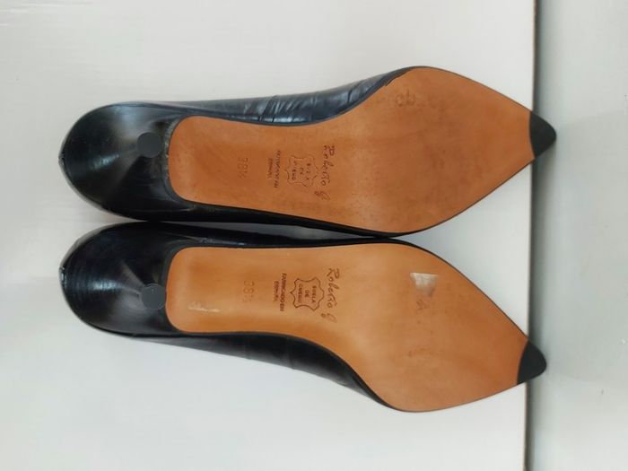 Ladies shoes heels authentic leather Roberto Gonzalez size 40 uk 6.5 SALE